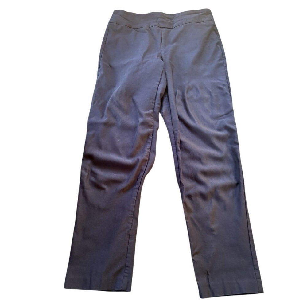 Tribal Women's Stretch Extensible Crop Casual Dress Pants‎ navy Blue Women's 10